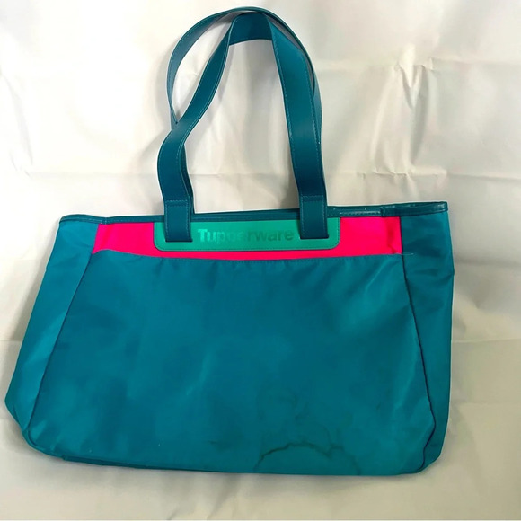 Tupperware Handbags - 🌟 Elevate Your Style: Vintage Tupperware Shoulder Bag, Unique Neon Colors 🌟